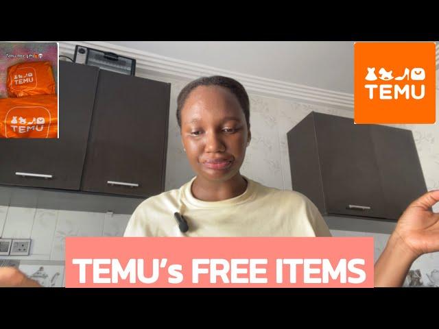 IS TEMU'S FREE GIFT LEGIT?! #temu #temufreegifts #miniimportation