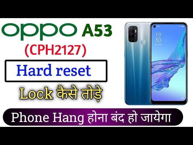 OPPO A53 hard reset kaise kare || Anuj maurya