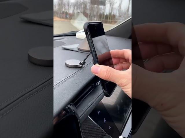 Product Link in Comments ▶️ Metal Magnetic Secure Drive Car Phone Holder