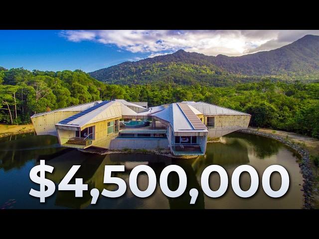 ️ Inside a Cyclone Proof FLOATING MANSION in Far North QLD | Cape Tribulation House Tour