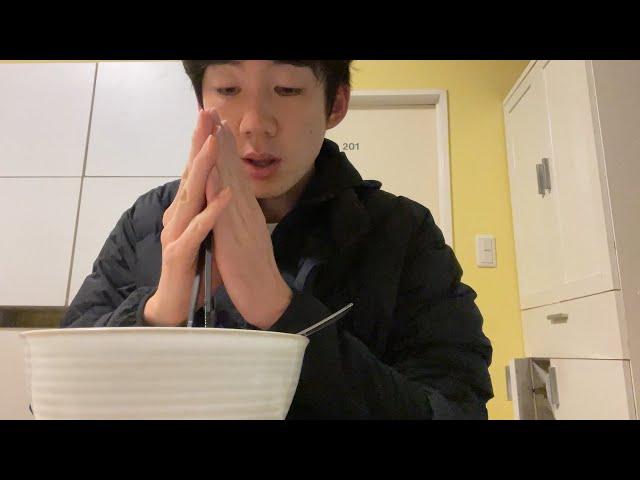 Why do Japanese say "Itadakimasu"?/Dinner of a Japanese guy living by himself