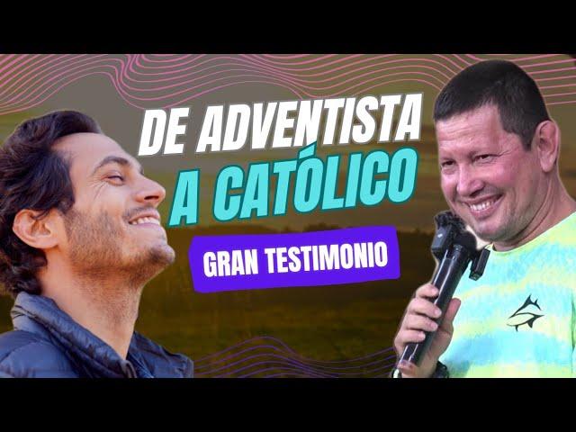 De Adventista a CATÓLICO  HOMBRE se convierte después de ver los videos del PADRE LUIS TORO