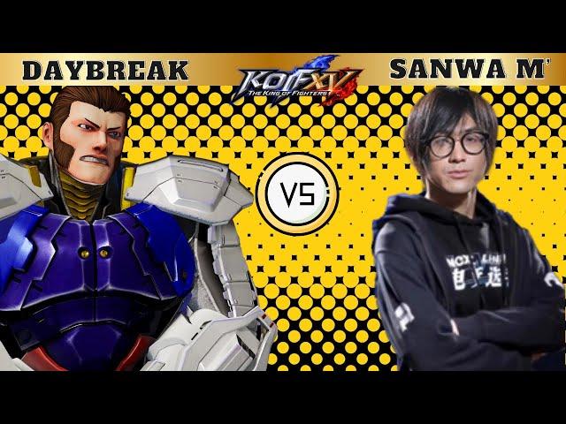 KOFXV Sanwa M(Main Team) Vs Daybreak (Andy/Maxima/Ryo) Best Fights #kofxv KOF XV High Level