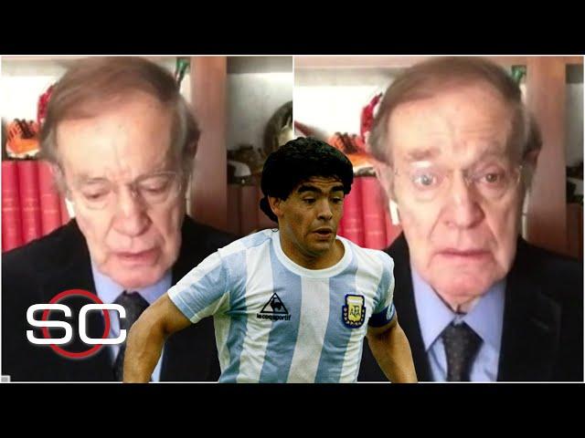 DIEGO MARADONA. José Ramón se QUIEBRA al contar anécdotas del 10 argentino | SportsCenter