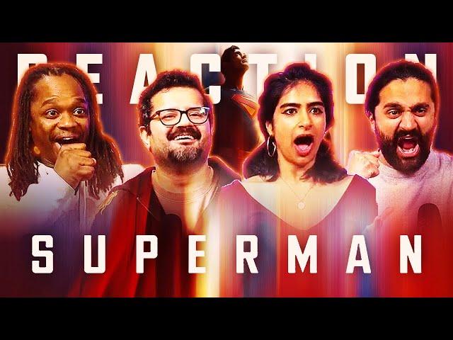 Superman is BACK! Official Trailer Reaction (James Gunn)