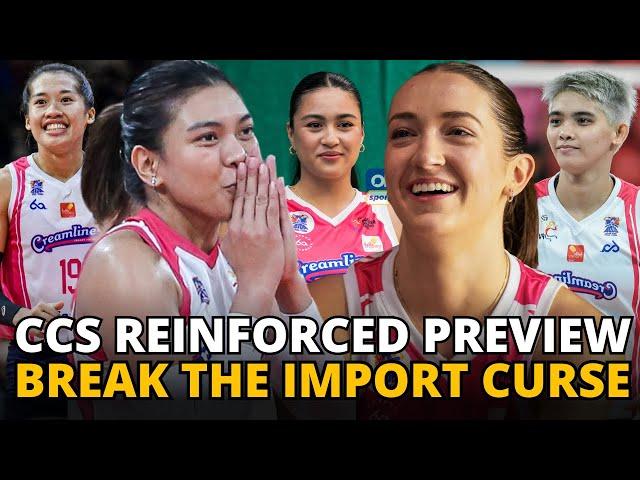 Reinforced Curse MALAMPASAN na KAYA? Creamline ANDAMING EXTRA CHALLENGES!? Target ang 9th Title!