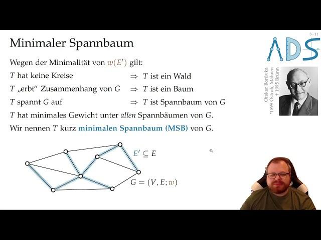 Minimale Spannbäume | Algorithmen und Datenstrukturen - Vorlesung 20