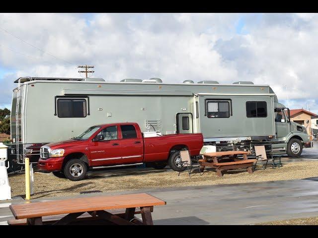 Rainy January RV Camping at Fiddler's Cove - Airstream 22FB Bambi Sport Travel Trailer RV Camping