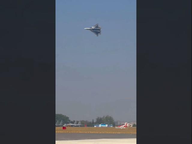 Su 57Circle_Movement #bangalore_#airshow_#creators#bengaluru_#afsyel_#aeroindia2025_#russia_#airshow