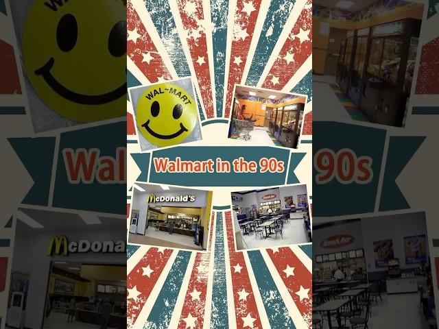 The things about Walmart in the 1990s that we miss#nostalgia#childhoodmemories #90s #2000s #usa