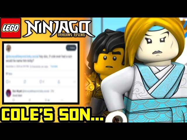 Ninjago Writer Talks COLE'S FUTURE SON & More! ️ Ninjago Dragons Rising Future News!