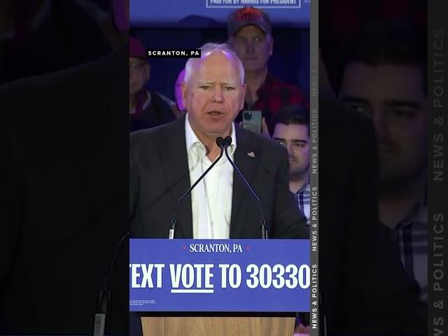 Tim Walz on Elon Musk supporting Trump: "He's a dips**t"