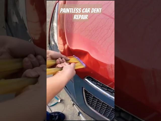 Paintless Car Dent Repair #dentrepair #shorts