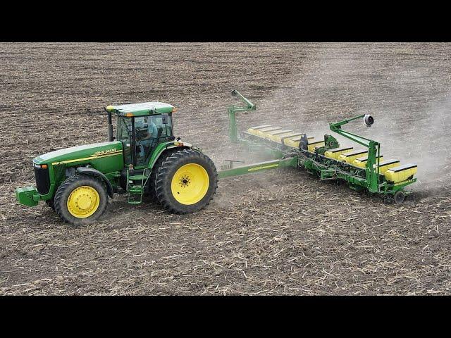 Rolling on Corn Planting in Iowa!!