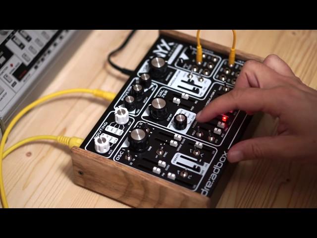 Dreadbox Nyx - first hands on this awesome semimodular synth (Riamiwo StudioVlog 33)