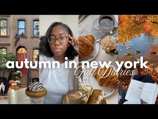 VLOG  a realistic week in my life living in new york, Central Park, trying new food & studying