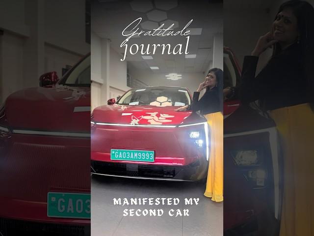 I  manifested my second car, when ur energy is aligned the universe delivers #lawofattraction