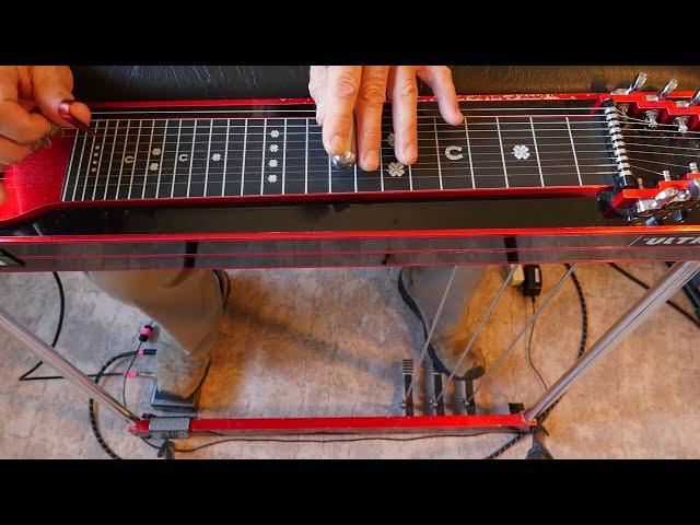 Pedal steel fills to The Fireman by George Strait