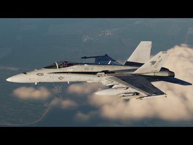 DCS World Hornet Carrier Ops with @JimboVR