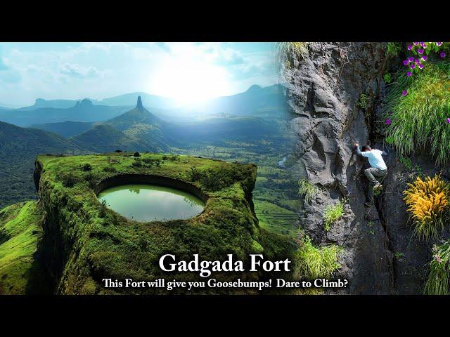 We EXPLORED the MOST Difficult  Fort of Nashik : Gadgada Fort (GharGad) | गडगडा किल्ला