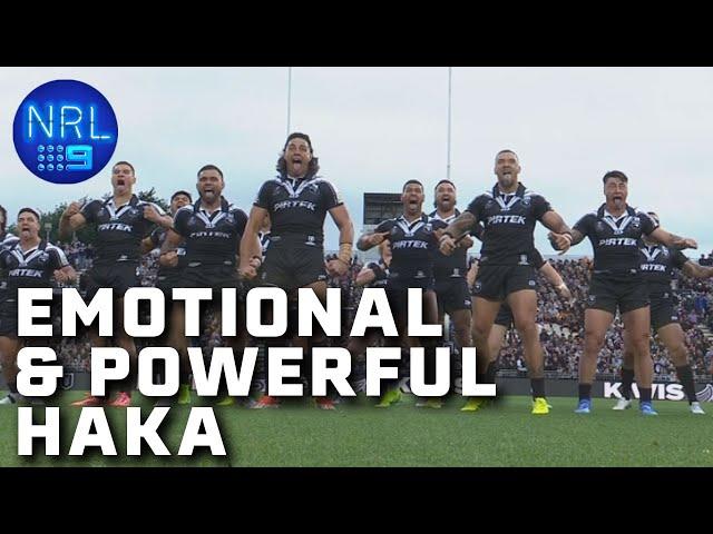 New Zealand Kiwis deliver an electrifying Haka: New Zealand v Kangaroos | NRL on Nine