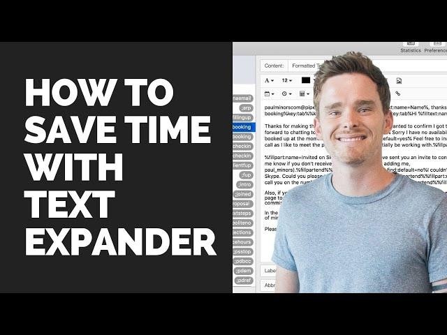 How to save time with TextExpander