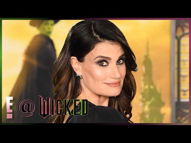 Idina Menzel GUSHES About Sharing the Role of Elphaba With Cynthia Erivo | E! News