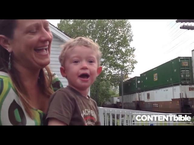 Engineer's Son Realizes His Dad is Driving Passing Train | CONTENTbible