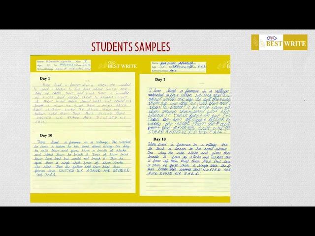 Handwriting Programme #GGA