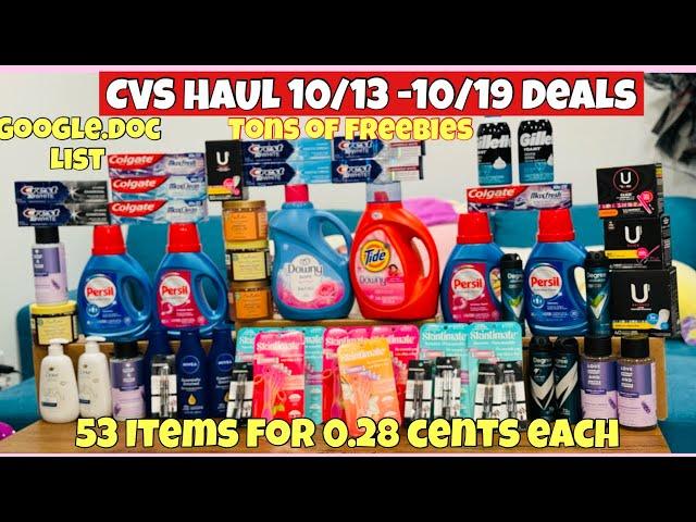 CVS HAUL 10/13 - 10/19 DEALS * CVS FREE & CHEAP COUPONING DEALS * HOW TO USE P&G OTC NETWORK COUPON