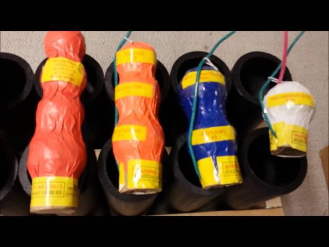 Fireworks Demo Preview: Spirit of Liberty, Excalibur and Electric Rain Shell Comparison