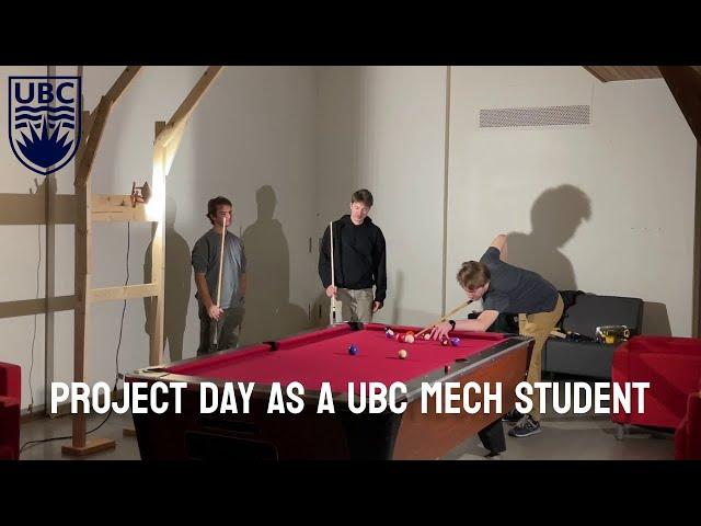 we spent all day on this project - UBC Day in the Life