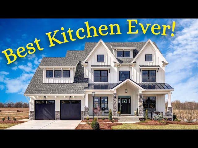 Exceptional MODERN FARMHOUSE Design w/ Best Kitchen I’ve Seen!