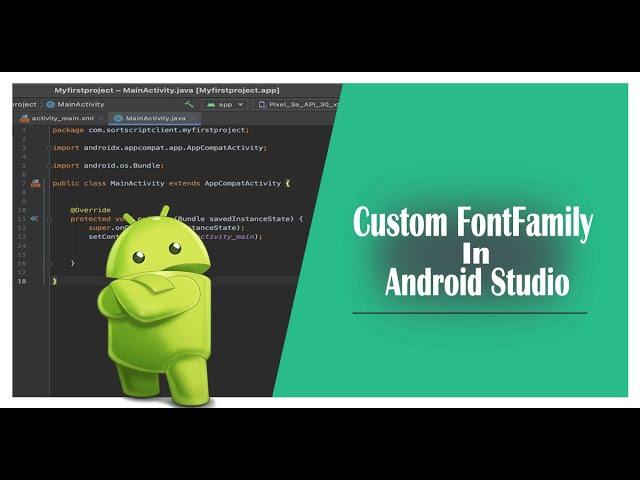 How to Add Font in Android Studio (Add Custom FontFamily in Android)