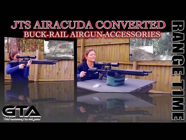 BUCK RAIL & JTS AIRACUDA STANDARD – Range Time – Gateway to Airguns