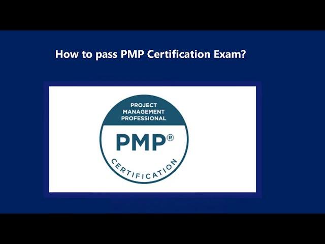How to pass PMP Certification Exam? | Testpreptraining.ai
