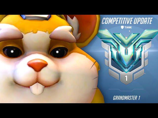 I Got GM1 Playing ONLY Ball (Rank 1 Ball Overwatch 2)