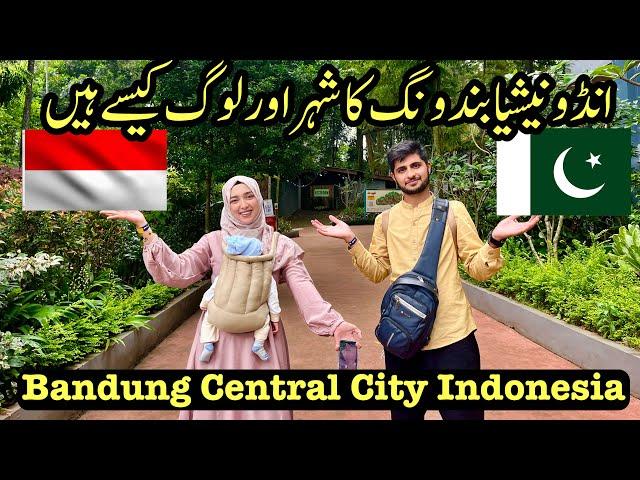 Indonesia Bandung Central City Log ur Mosam Kasa Hai || Jakarta To Bandung With Family