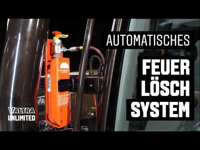 Zentrales Feuerlöschsystem für Traktoren | Valtra Unlimited