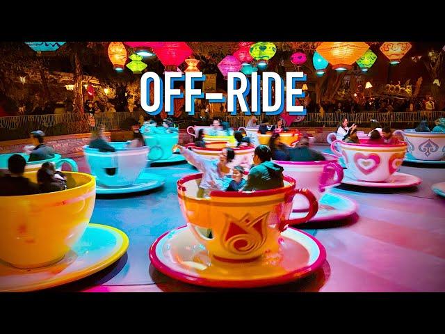 OFF RIDE: Mad Tea Party | Disneyland Teacups Ride