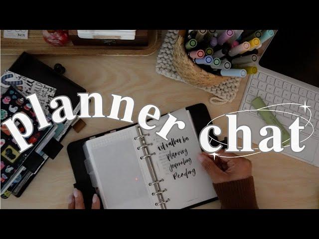 planner chat | how it's going in the systems I am using