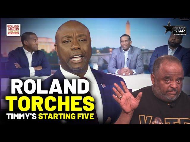 Roland ROASTS Tim Scott's 'Swole' Starting Five