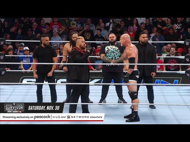 WWE 9 March 2025 Goldberg Returns & Spears Solo Sikoa & Bloodline, highlights | Review