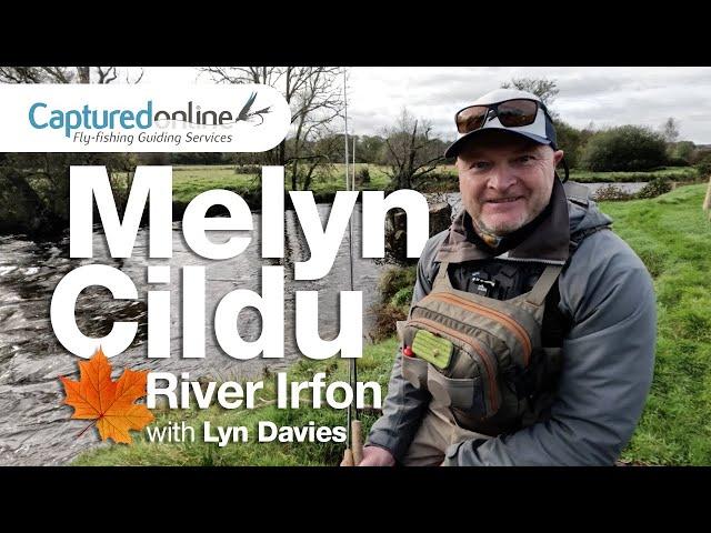 Autumn fly-fishing on the River Irfon, Mid-Wales