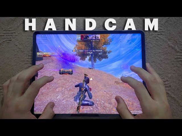 6 Finger Claw HANDCAM ( iPad Pro 2022 ) Call of Duty mobile