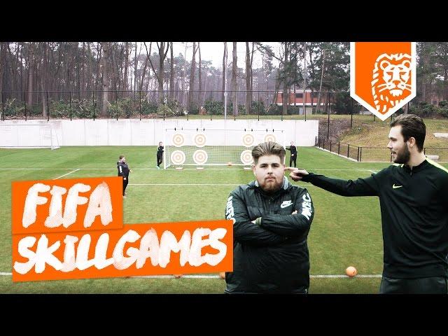 FIFA SKILL GAMES IN REAL LIFE ft VVBASVV & FC ROELIE