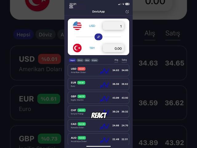 Cursor+React Native ile Mobil Uygulama Geliştiriyorum! Bölüm 1 #cursorai  #yazılımdersleri