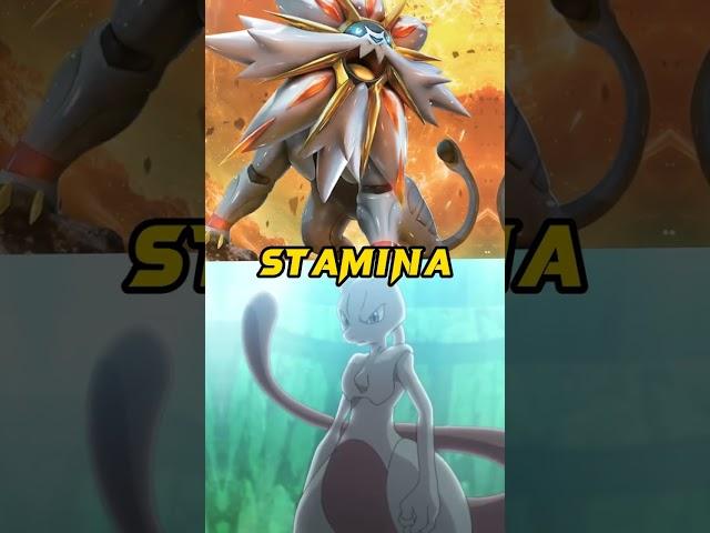 Solgaleo Vs Mewtwo #shorts