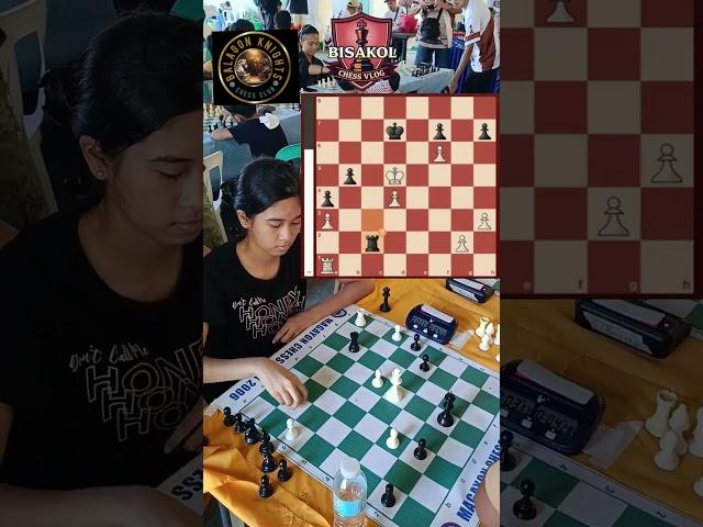 Mary Joelle Beato vs Eddie Miraflores  | Round 4 1st Balagon Knights Chess Club Tournament 2024