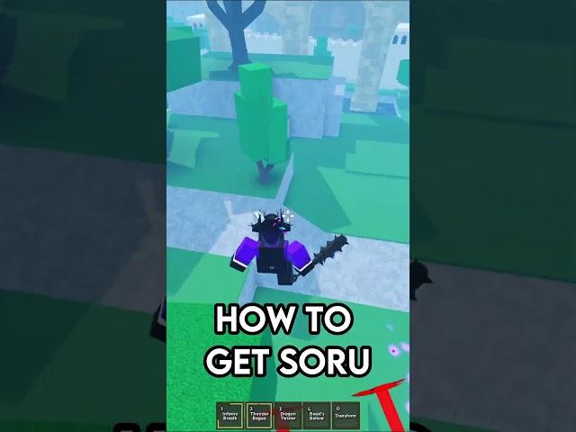 HOW TO GET SORU IN FRUIT BATTLEGROUNDS #bloxfruitsupdate20 #roblox #bloxfruits